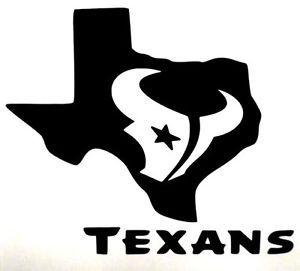 Texas Logo - Houston Texans Bull Texas Logo Football Car Truck Vinyl Decal ...