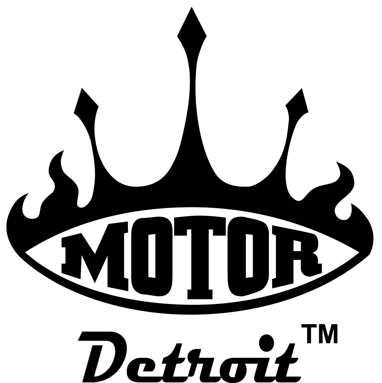 Detroit Logo - Mens | Black T-Shirt - Motor Detroit | 1st Legal Techno Club & Logo ...