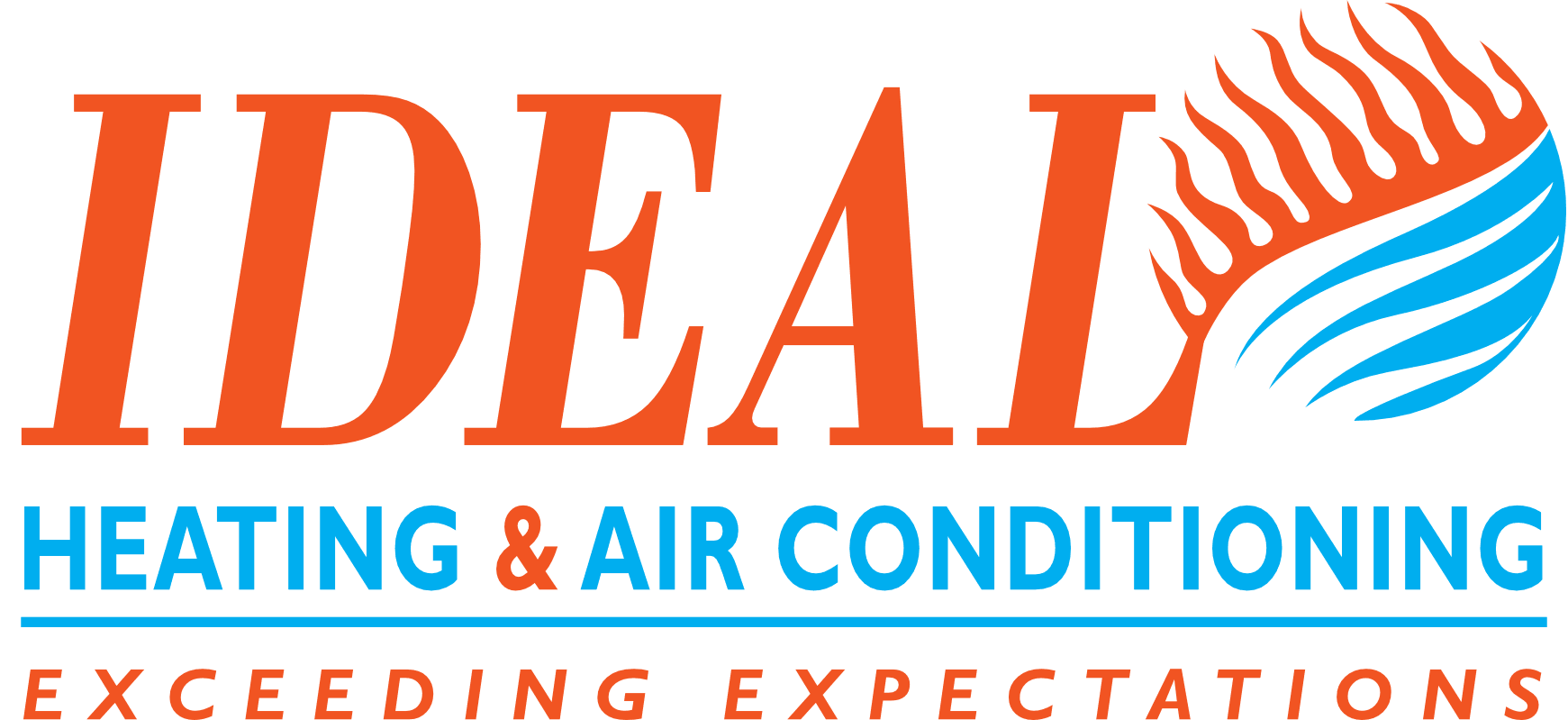 Ideal Air Logo - Ideal Heating & Air Conditioning. Nebraska HVAC. Service, Repair
