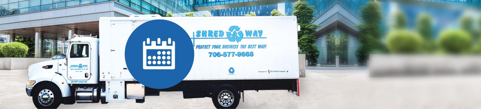 Shred Company Logo - Shred A Way. Document Shredding And Management Near Columbus