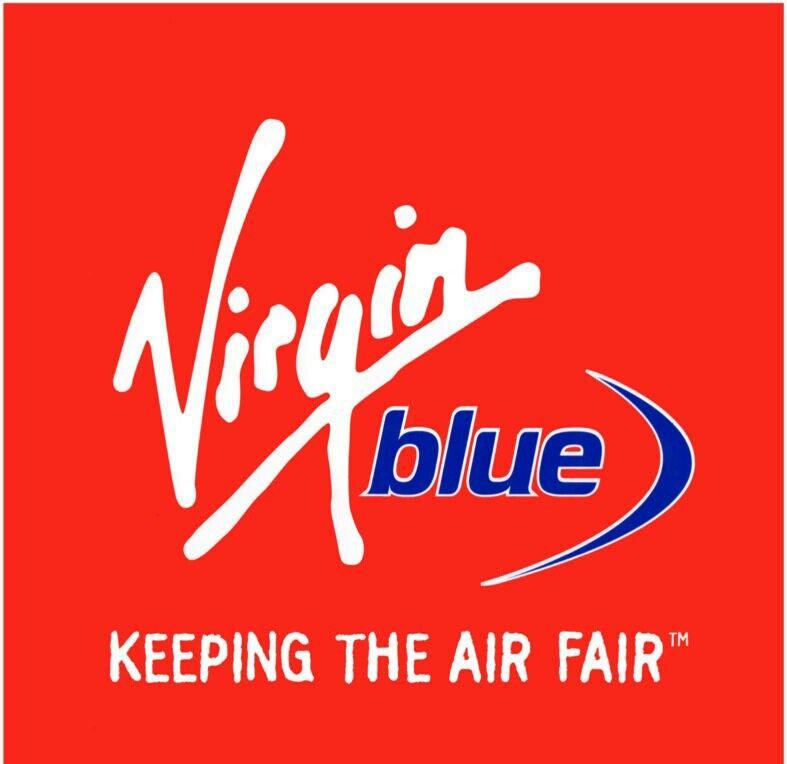 Virgin Blue Logo - Virgin Blue (Virgin Australia) logo & byline | Airlines of the South ...