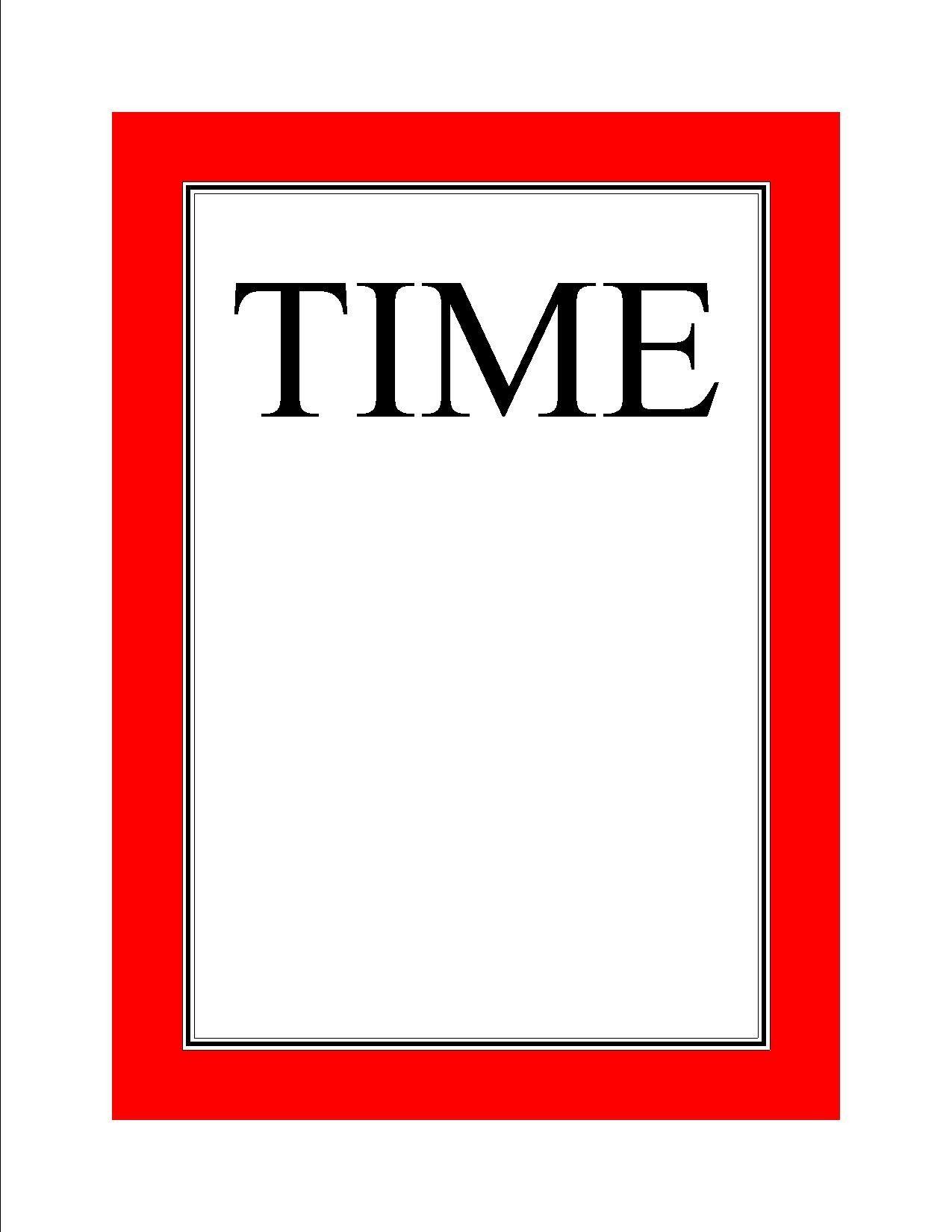 Time Magazine Logo - Time Magazine Cover Template Blank Times Captures