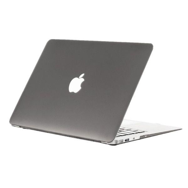 Apple Laptop Logo - Cut Logo Frosted Surface Matte Hard Cover Laptop Protective Case