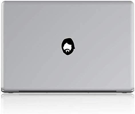 Apple Laptop Logo - Amazon.com: Jesus Savior Christian Apple Logo Macbook Decal Skin ...