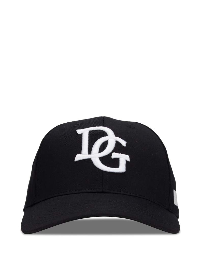 DG Logo - Dolce&Gabbana Men's Black DG Logo Cap. GIULIOFASHION.COM