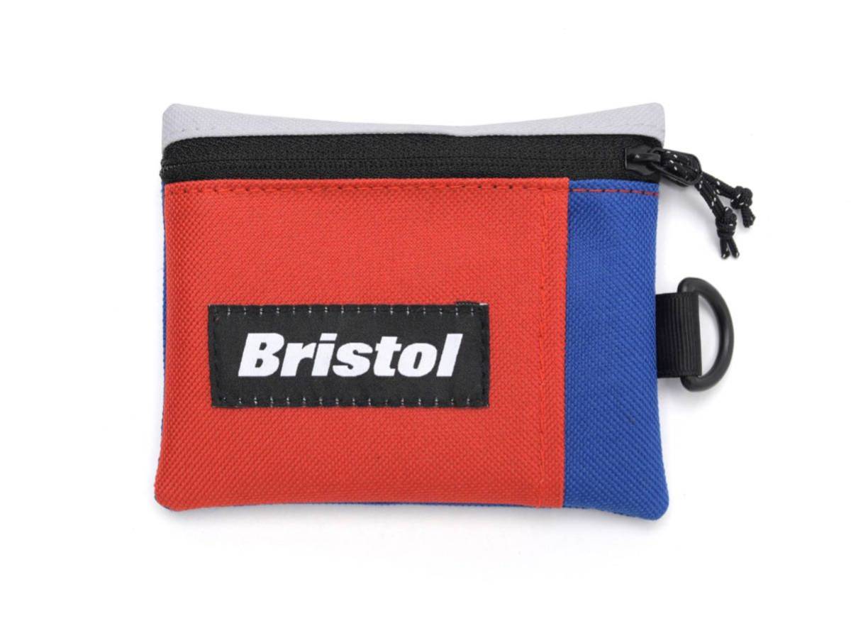 SS Square Logo - new goods coin case 18 SS FCRB BRISTOL SQUARE LOGO POUCH tricolor ...