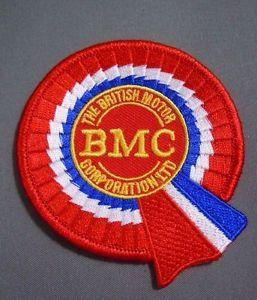 British Motor Company Logo - BRITISH MOTOR CORP BMC Rosette Iron On Automotive Car Patch 2.75 MG