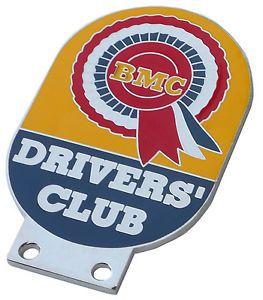British Motor Company Logo - British Motor Corporation BMC Drivers Club (MINI, MGA etc) car badge ...