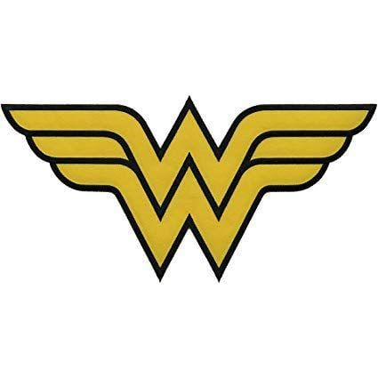 Super Woman Logo - Amazon.com: Application DC Comics Originals Wonder Woman Logo Back ...
