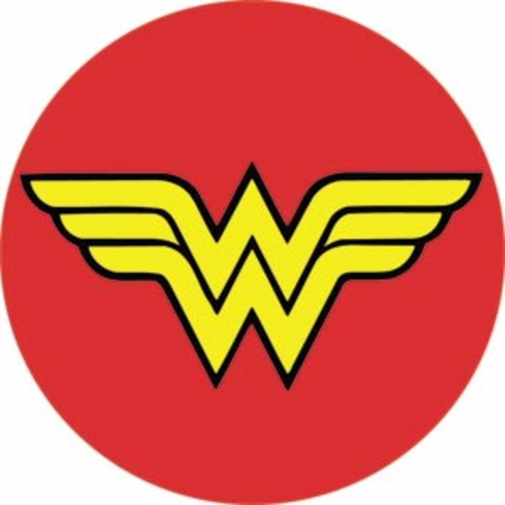 Wonder Woman Logo - Wonder Woman Logo Button