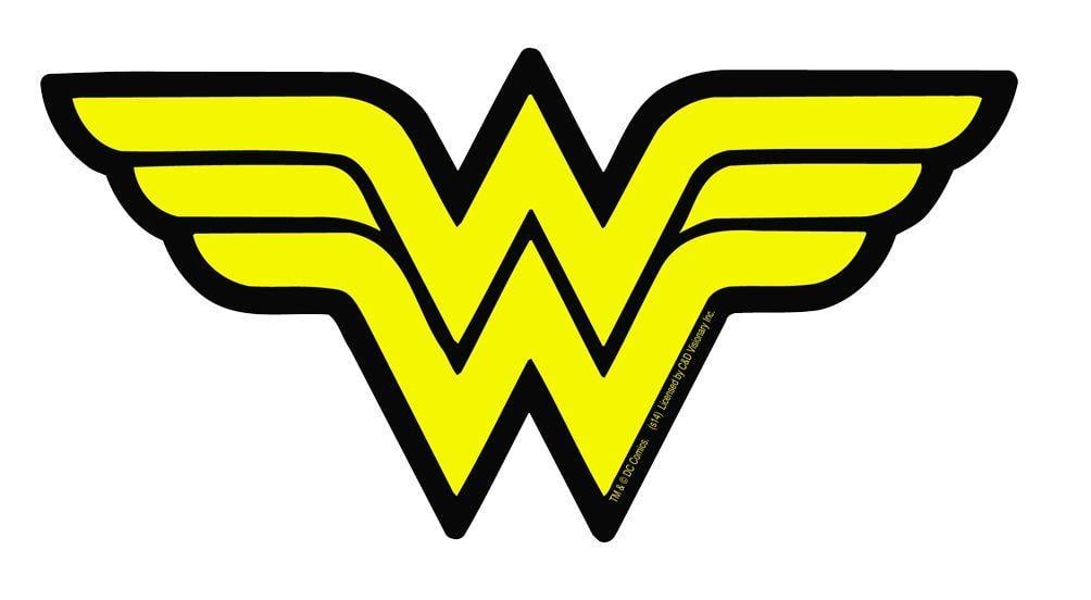 Wonder Women Logo - Licenses Products DC Comics Originals Wonder Woman Logo Sticker ...