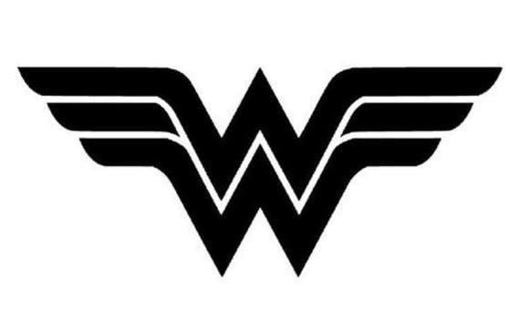 Wonder Woman Logo - Wonder Woman Logo Downloadable Cross Stitch Pattern PDF | Etsy