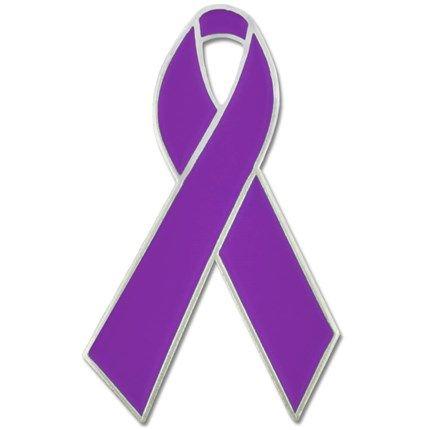 Purple Ribbon Logo - Purple Ribbon Pin, Abuse Awareness Ribbons, Awareness Ribbons ...