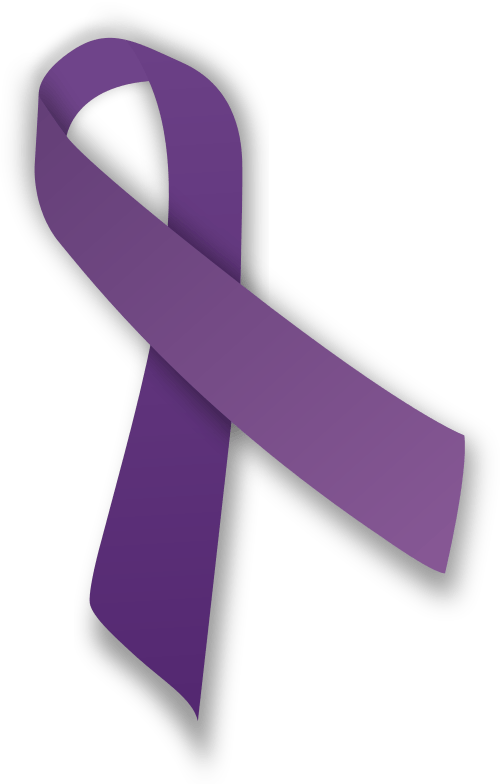 Purple Ribbon Logo - Purple ribbon.svg