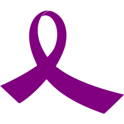 Purple Ribbon Logo - Purple ribbon 13 icon purple ribbon icons