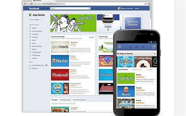 Facebook App Store Logo - Facebook launches its own app store - Telegraph