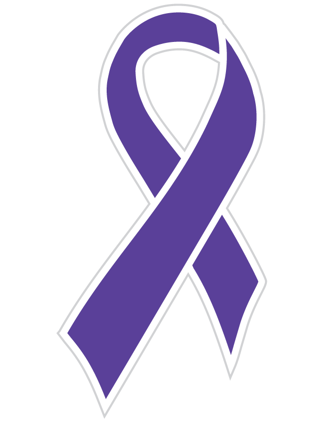 Purple Ribbon Logo - Awareness Purple Ribbon Temporary Tattoo in 24 Hours!