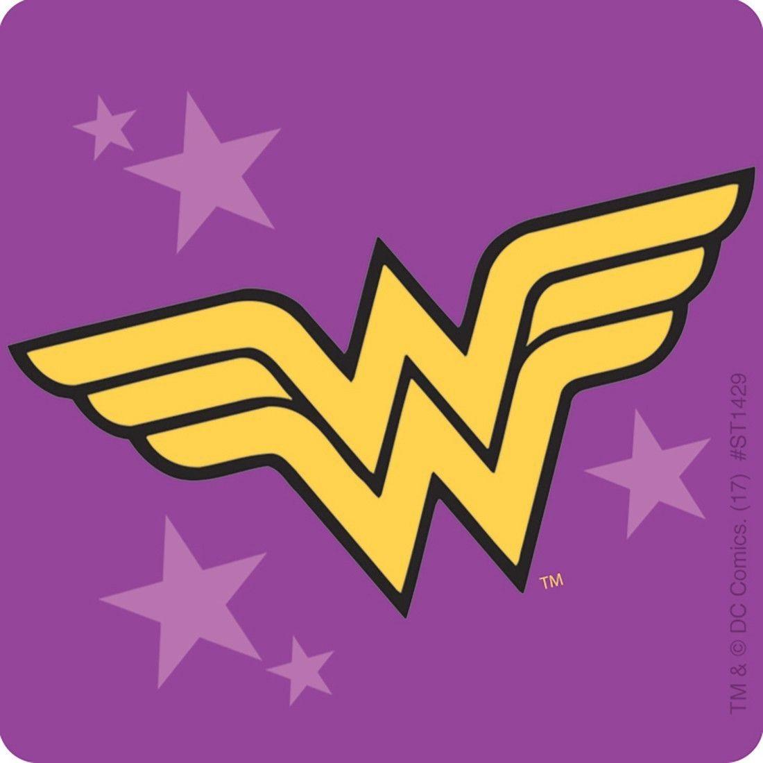 Wonder Women Logo - Wonder Woman Logo Stickers - Stickers from SmileMakers