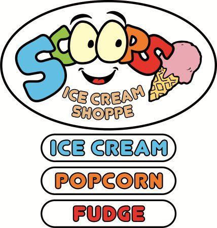 Scoops Ice Cream Logo - Scoops Logo of Scoops Ice Cream Shoppe, Madison