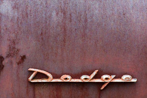 Old Red Dodge Logo - Holliday Photography/Rick Holliday | Old Car City | Dodge Emblem