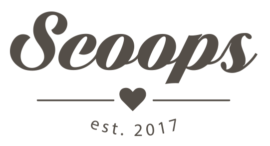 Scoops Ice Cream Logo - Scoops Ice Cream Shoppe