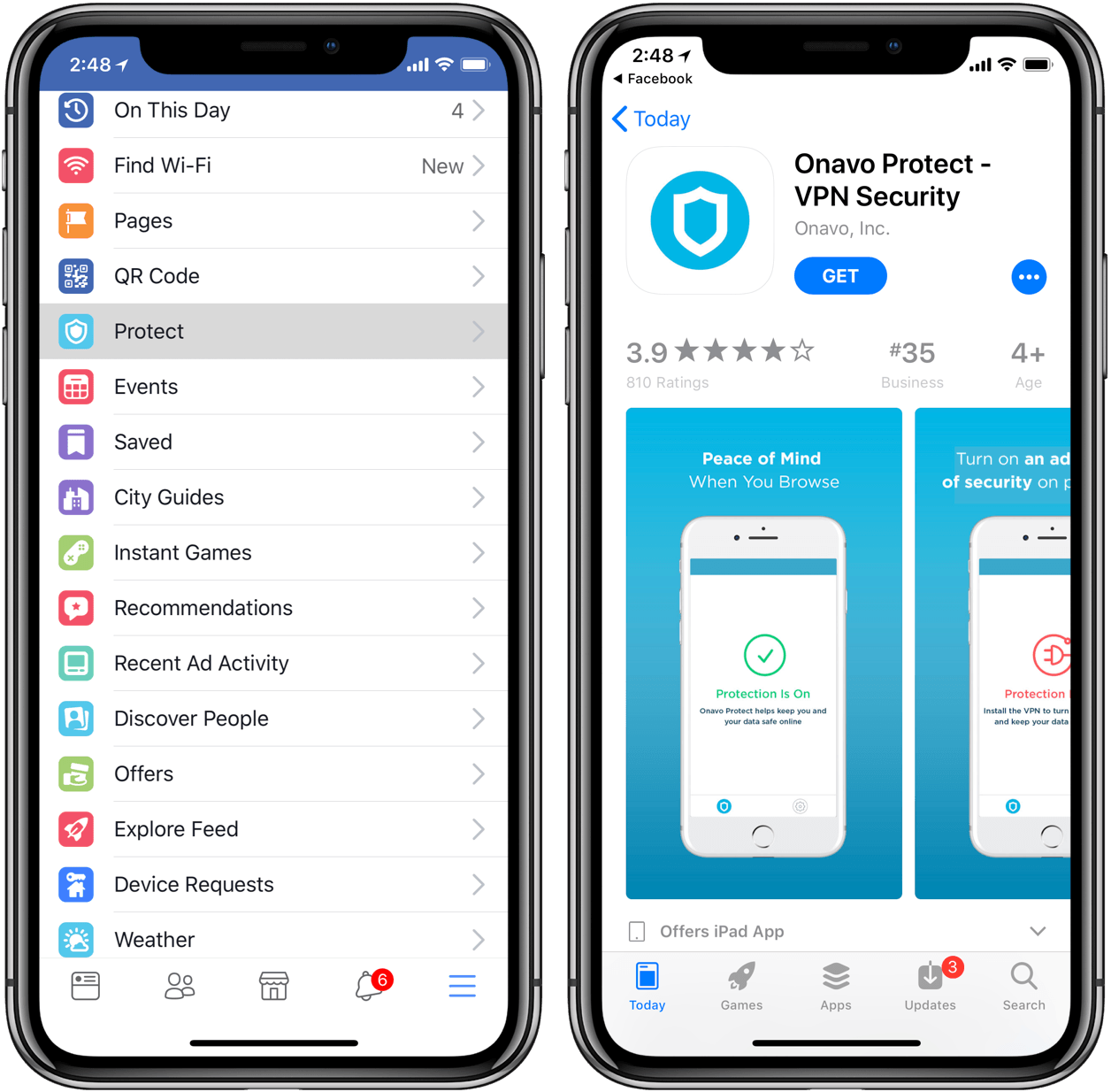 Facebook App Store Logo - Apple forces Facebook to pull Onavo VPN from App Store over improper ...