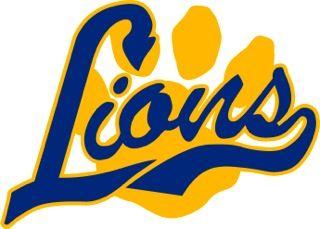 High School Lion Mascot Logo - Home City Junior Senior High School