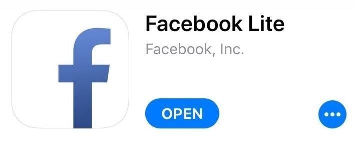 Facebook App Store Logo - How to Install Facebook Lite on Your iPhone « iOS & iPhone - Gadget