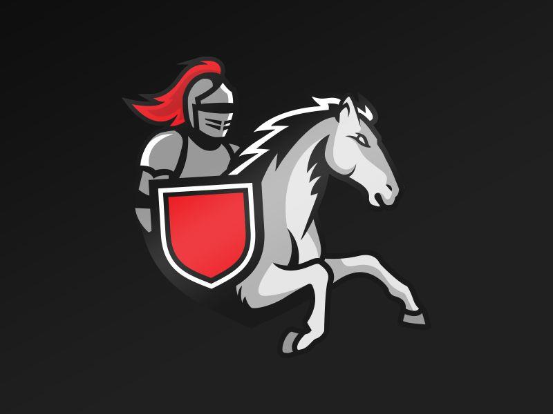 Knights Sports Logo - Knight Riders Sports Logo by Jon Hamilton | Dribbble | Dribbble