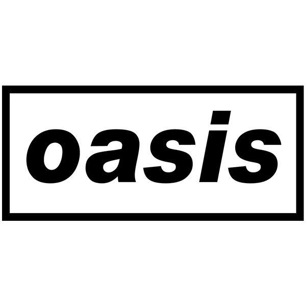 Oasis Logo - Sticker Oasis Logo | MuralDecal.com
