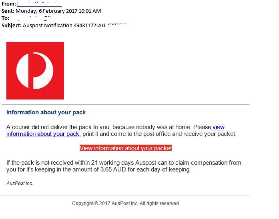 Do Not Print This Email Logo - Scam alerts