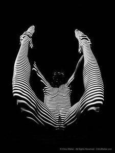 Leg Piece Black and White Logo - 0007-DJA Black White Stripe Female Zebra Woman Yoga Pose Legs Bow ...