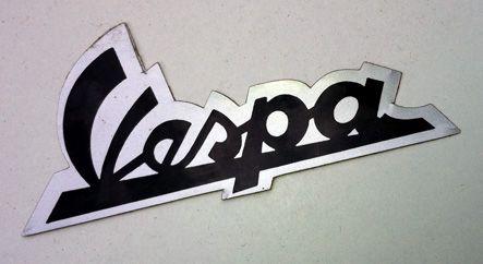 Old Vespa Logo - Scuderia Vespa Svedese: Vintage Vespa sticker
