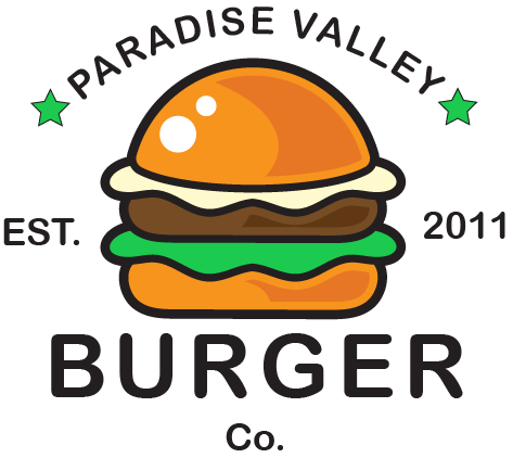 Cheeseburger in Paradise Logo - Your Favorite Local Burgers Valley Burger Co