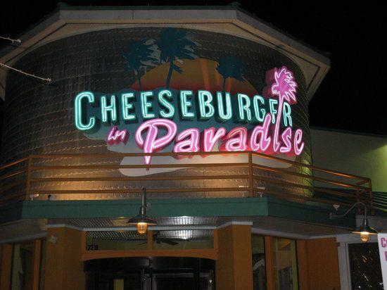 Cheeseburger in Paradise Logo - sign - Picture of Cheeseburger In Paradise Bar and Grill, Myrtle ...