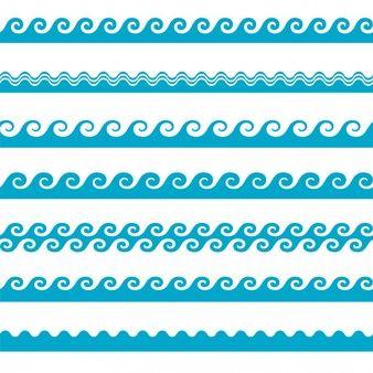 Blue and White Wave Logo - Wave Vectors, Photos and PSD files | Free Download