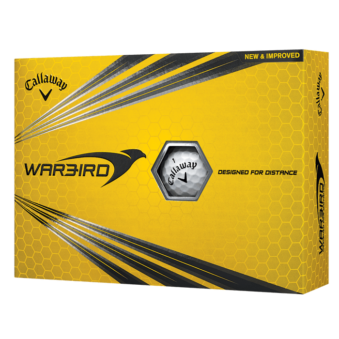 Yellow Square with Jara Logo - Callaway Golf Warbird Golf Balls | Specs, Reviews & Videos