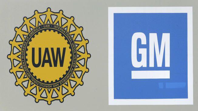 GM- UAW Logo - UAW Agrees to Tentative Deal to Avert Strike Against GM - NBC 10 ...