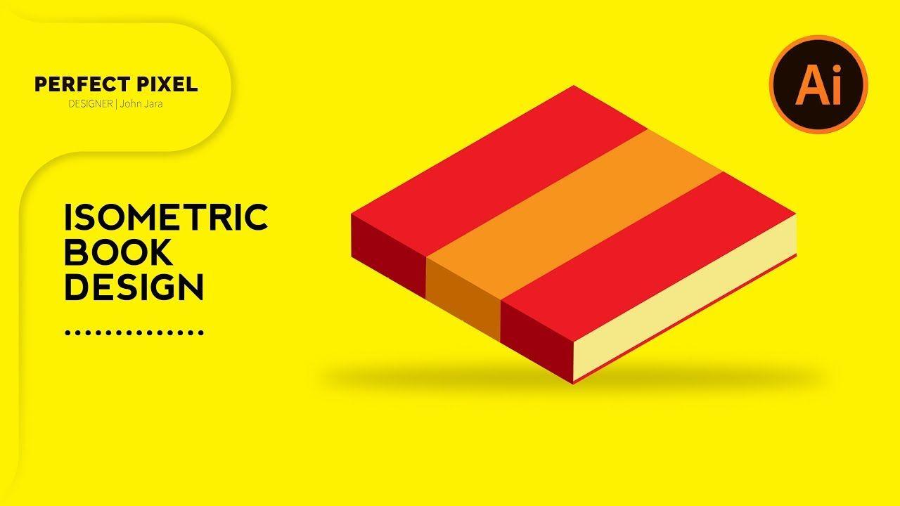 Yellow Square with Jara Logo - Illustrator Tutorials | Isometric Book Design | Isometric ...
