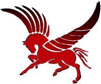 Red Pegasus Logo - Pegasus ESU District ExplorersKennet District Explorers