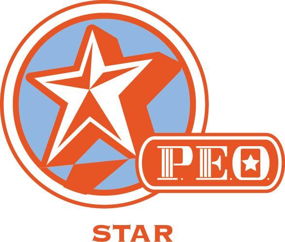 PEO Logo - STAR and P.E.O. Logo JPG – RGB Color – 2×2 – P.E.O. International ...