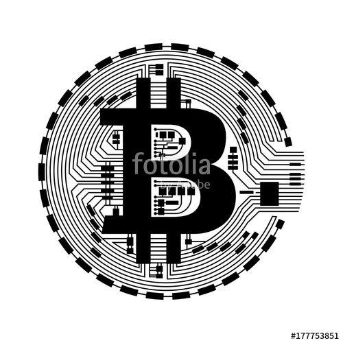 Bitcoin Vector Logo - Bitcoin Vector Icon Stock Image And Royalty Free Vector Files
