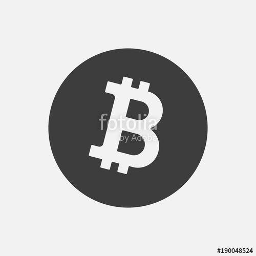 Bitcoin Vector Logo - Bitcoin outline icon, vector line sign, payment symbol, coin logo