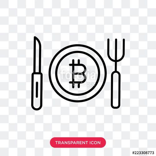 Bitcoin Vector Logo - Bitcoin vector icon isolated on transparent background, Bitcoin logo ...