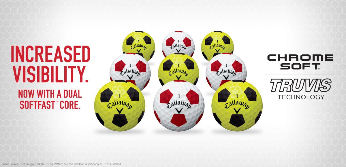 Yellow and Black Ball Logo - Chrome Soft Truvis – White/Red and Yellow/Black – au.callawaymedia.com