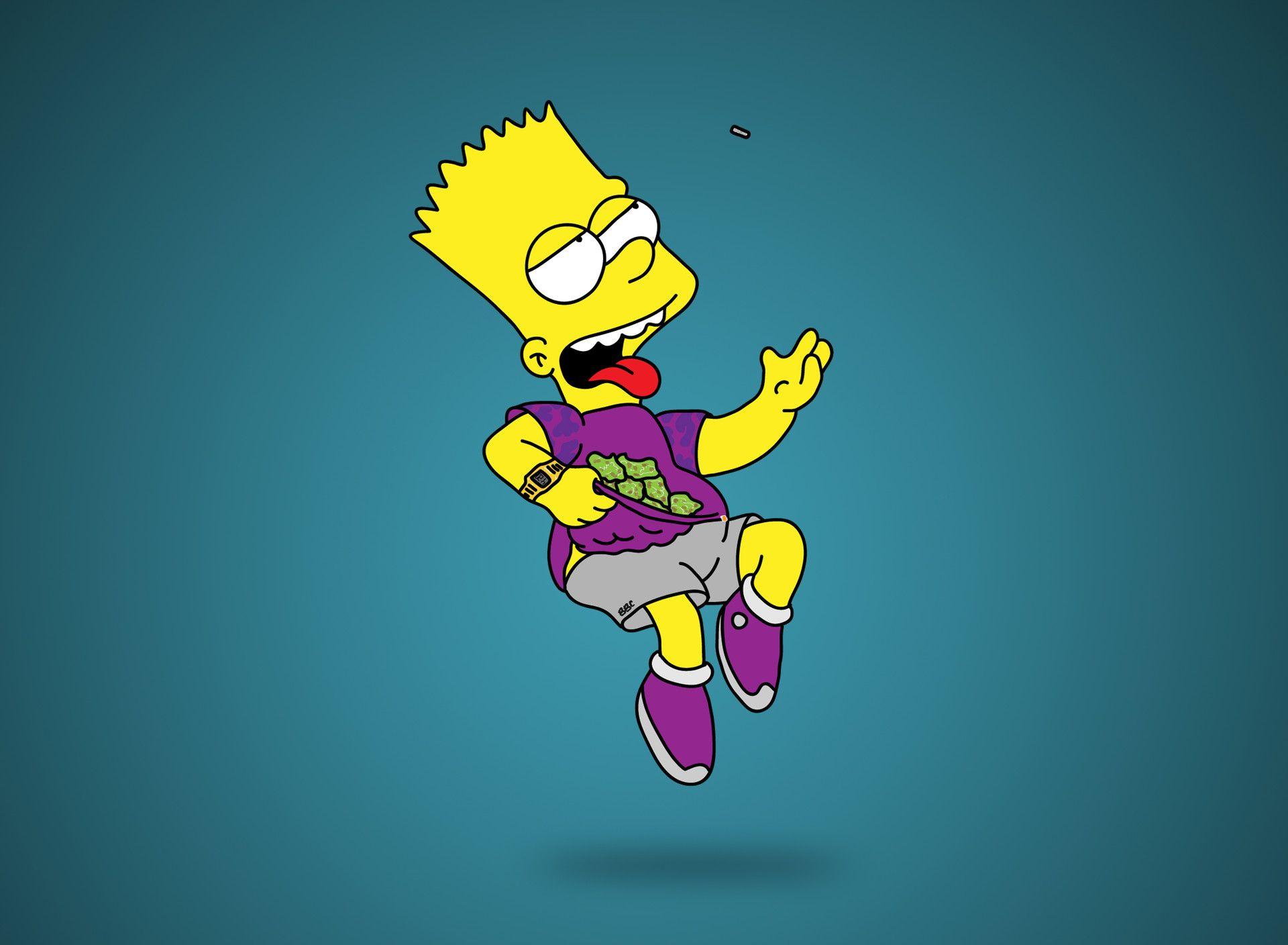 Bart BAPE Supreme Logo - Bart Simpson x XanaX x Bape, Roman Bidnyy