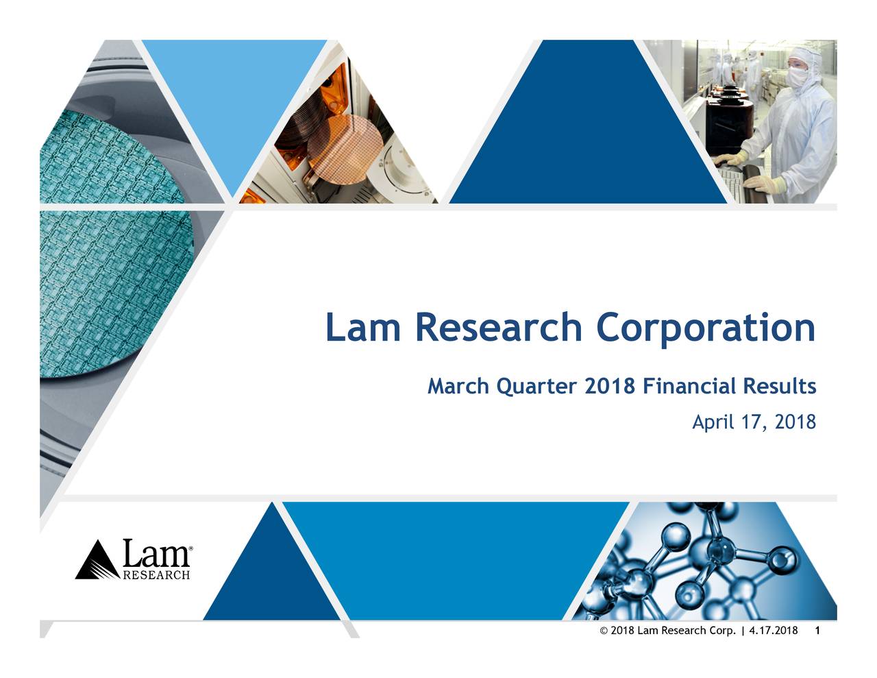 Lam Research Corporation Logo - Lam Research Corporation 2018 Q3 Call Slides