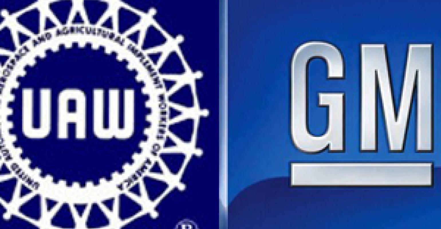 GM- UAW Logo - GM, UAW Negotiate for First Time Against Specter of Arbitration