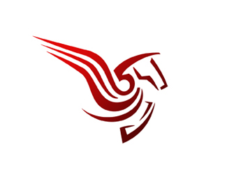 Red Pegasus Logo - Logopond, Brand & Identity Inspiration