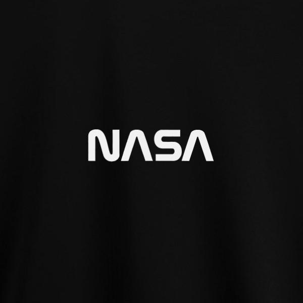 Black NASA Logo - Women's NASA Logo T-Shirt in Black – Bittersweet